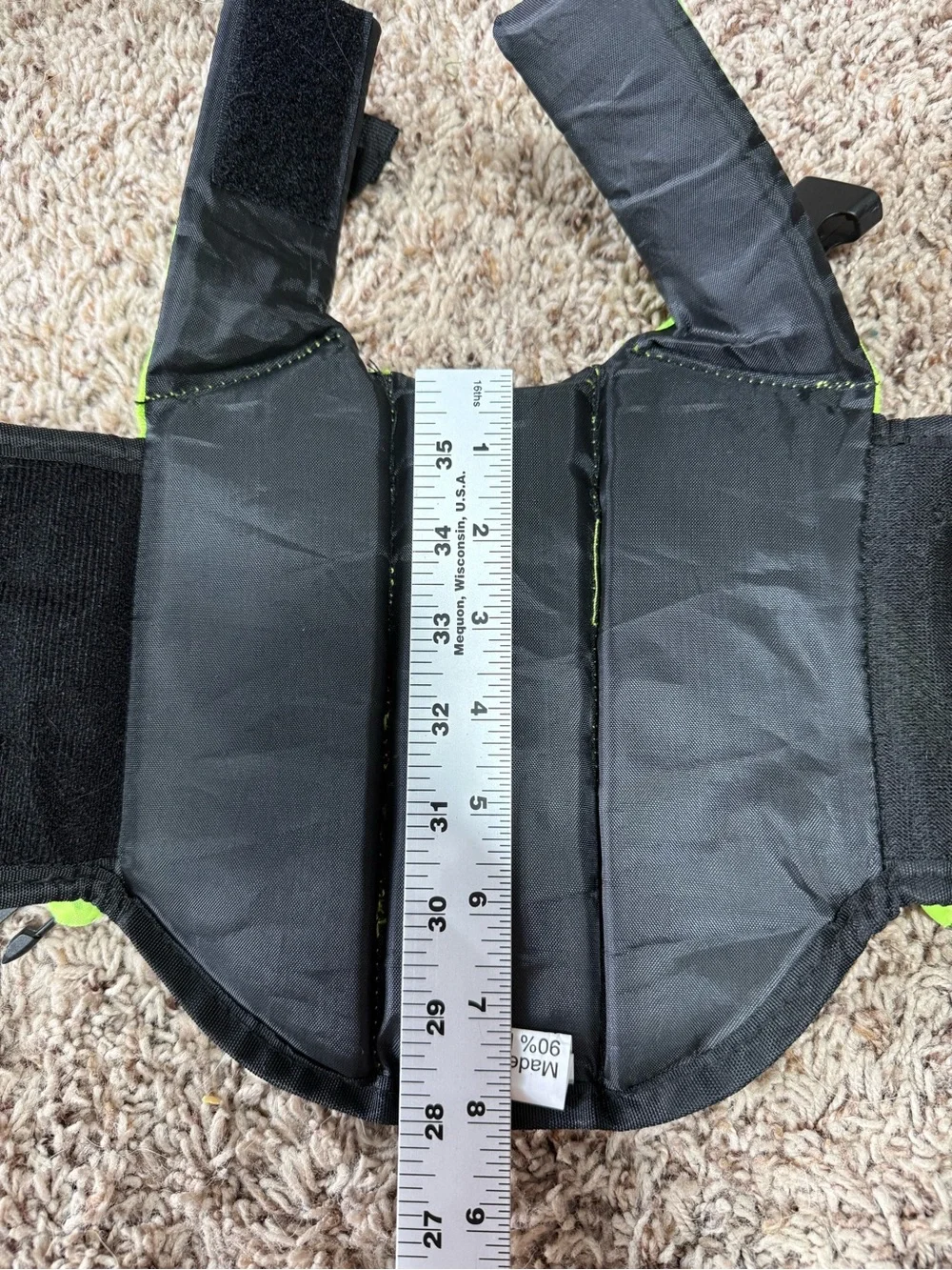Life vest -XS- small dog or cat (with wings and handle) like new